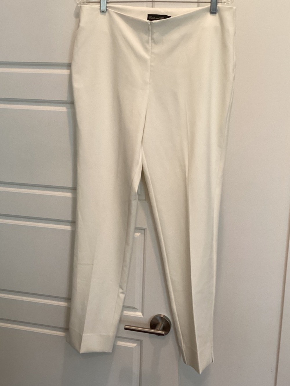 Estelle and Finn Cream Dress Pants